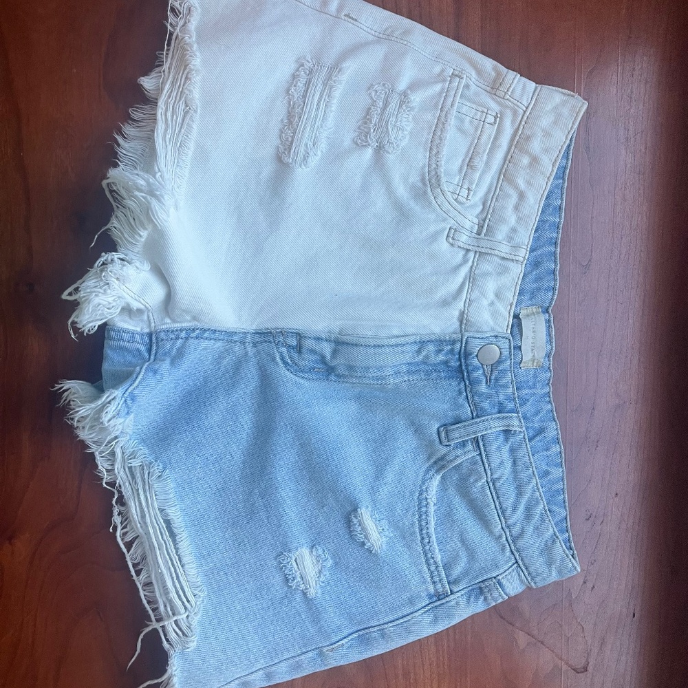Multicolor Jean Shorts Altard State M